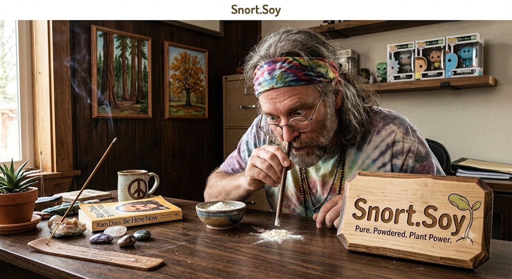 Snort.Soy — Pure. Powdered. Plant Power.